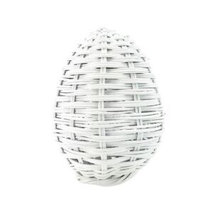 Nwt Providence White Woven Ratan Easter Egg,  7"